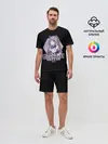 Мужской костюм с шортами / Genshin Impact