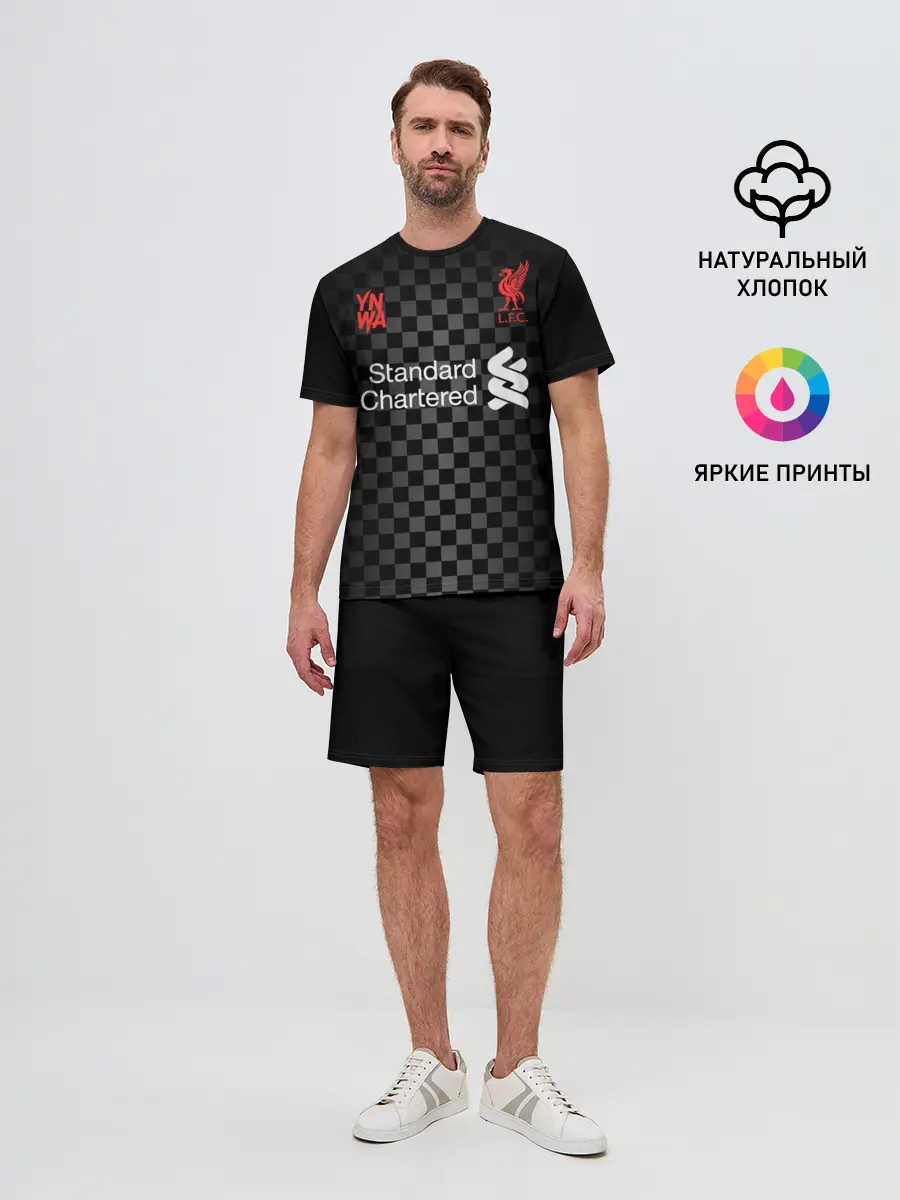 Мужской костюм с шортами / LIVERPOOL резервная 20/21