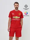 Мужской костюм с шортами / MANCHESTER UNITED 20/21 - HOME