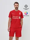 Мужской костюм с шортами / LIVERPOOL 20/21 - ДОМАШНЯЯ