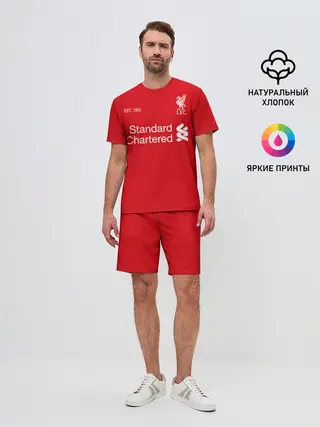 Мужской костюм с шортами / LIVERPOOL 20/21 - ДОМАШНЯЯ