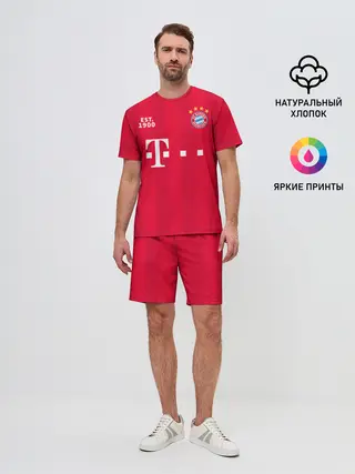 Мужской костюм с шортами / BAYERN 20/21 - ДОМАШНЯЯ