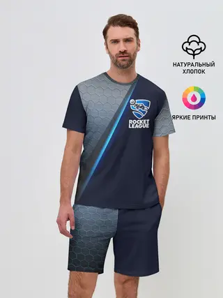 Мужской костюм с шортами / ROCKET LEAGUE.