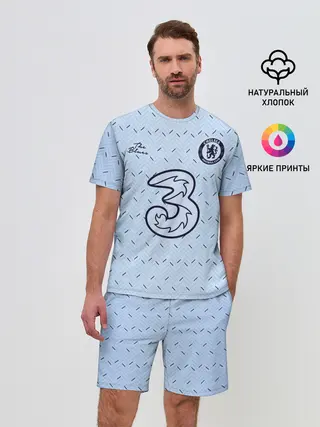 Мужской костюм с шортами / CHELSEA выездная сезон 20/21