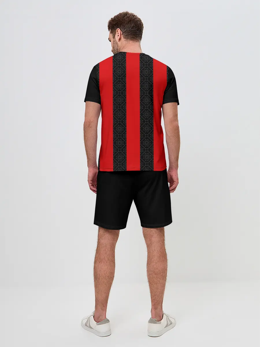 Мужской костюм с шортами / AC MILAN 20/21 - ДОМАШНЯЯ