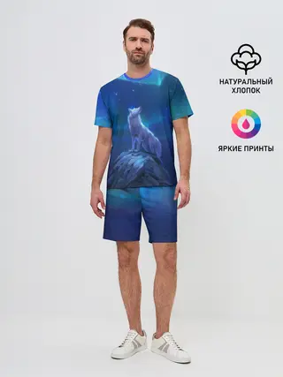 Мужской костюм с шортами / Одинокий Волк