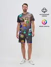 Мужской костюм с шортами / Among Us Чёрная дыра