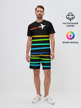 Мужской костюм с шортами / В небо