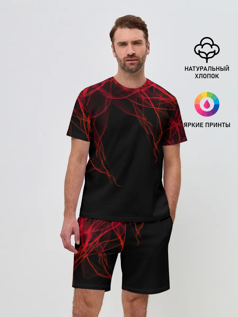 Мужской костюм с шортами / Fiber