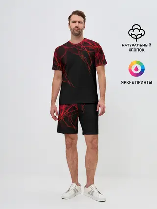 Мужской костюм с шортами / Fiber