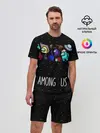 Мужской костюм с шортами / Among Us Звёзды