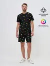 Мужской костюм с шортами / Конфетти