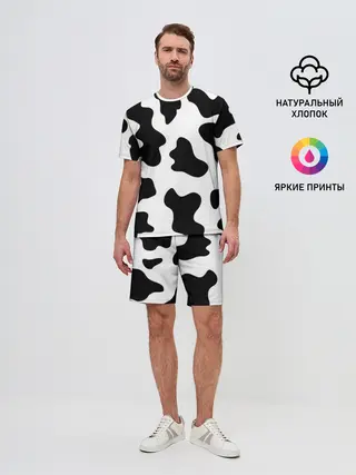 Мужской костюм с шортами / Му-му