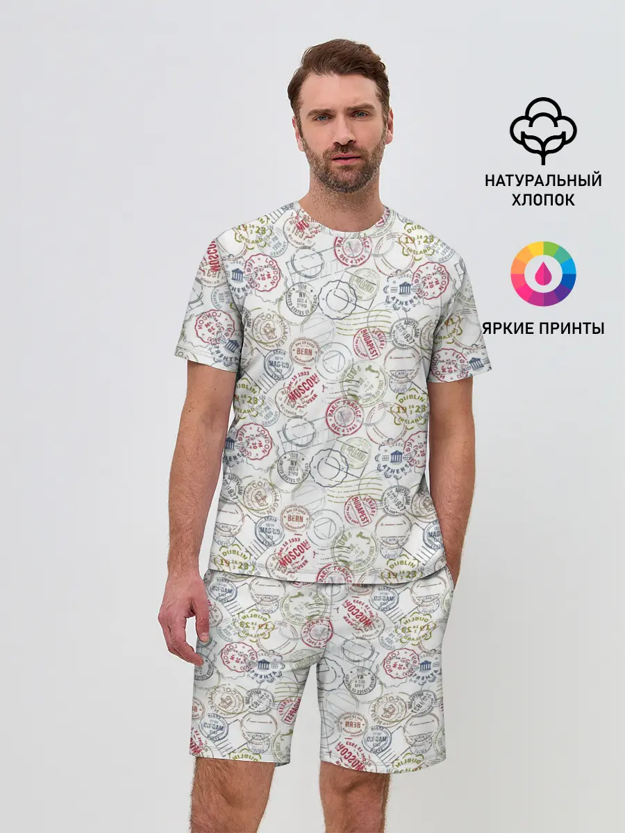 Мужской костюм с шортами / Штампы мира
