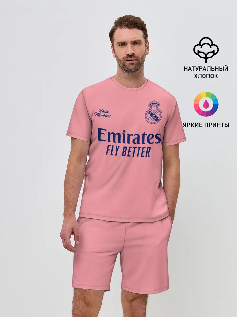 Мужской костюм с шортами / REAL MADRID, выездная 20/21