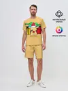 Мужской костюм с шортами / New Year Pikachu