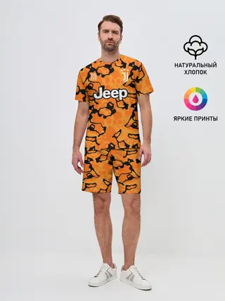 Мужской костюм с шортами / JUVENTUS резервная 20/21