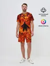 Мужской костюм с шортами / Клинок, рассекающий демонов