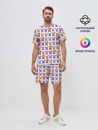 Мужской костюм с шортами / Among Us