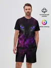 Мужской костюм с шортами / Кот