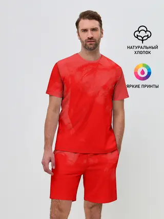 Мужской костюм с шортами / RED SMOKE