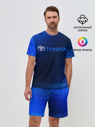 Мужской костюм с шортами / TOYOTA / ТОЙОТА