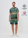 Мужской костюм с шортами / Горы