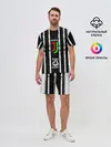 Мужской костюм с шортами / ювентус