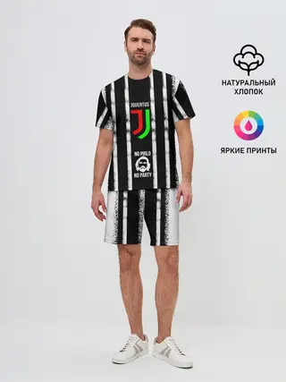 Мужской костюм с шортами / ювентус