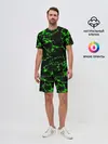 Мужской костюм с шортами / Green Flash