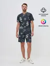 Мужской костюм с шортами / Nautical art