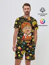 Мужской костюм с шортами / Русская красавица