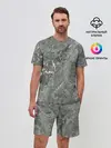 Мужской костюм с шортами / Grey