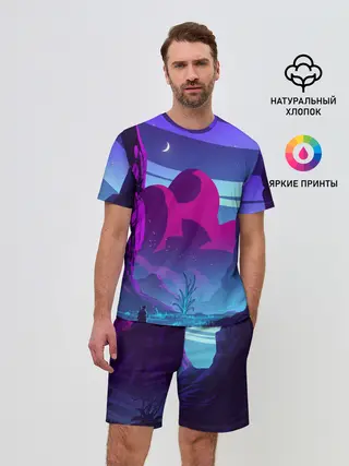 Мужской костюм с шортами / Фентези
