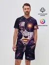 Мужской костюм с шортами / Лицо