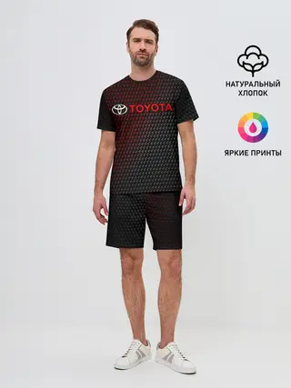 Мужской костюм с шортами / TOYOTA / ТОЙОТА