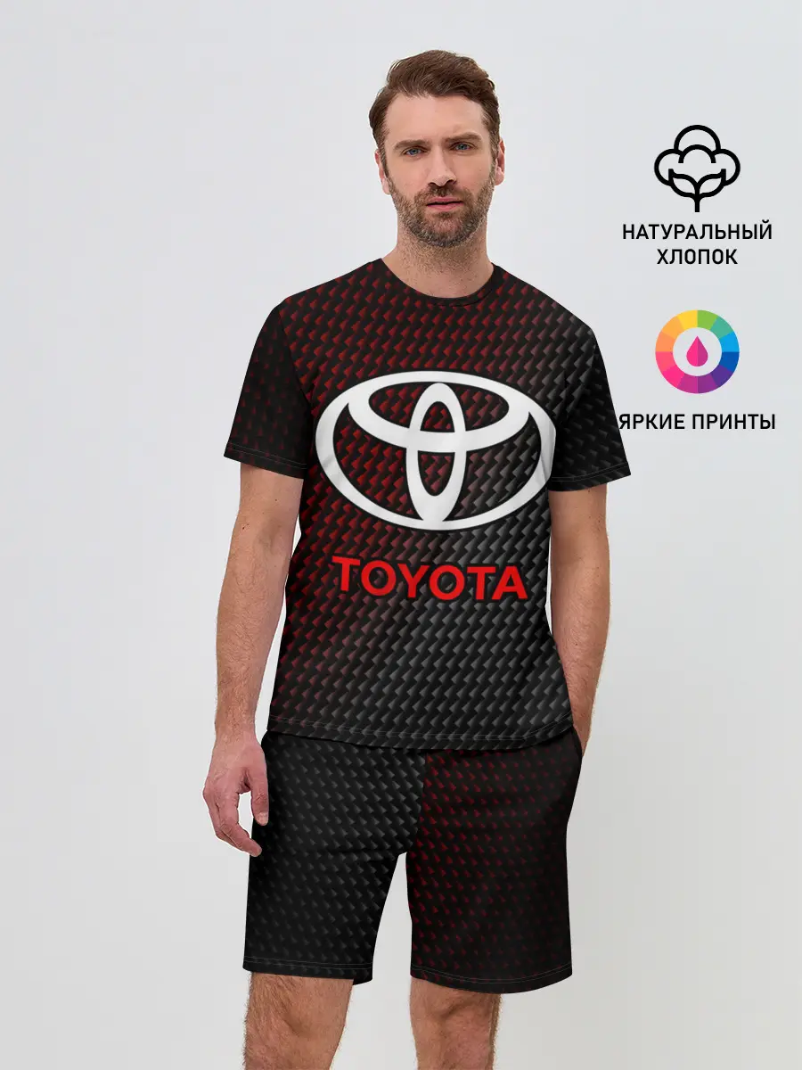 Мужской костюм с шортами / TOYOTA / ТОЙОТА