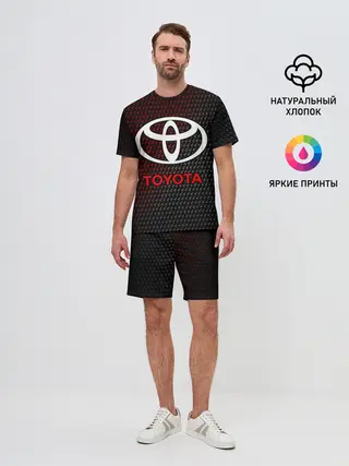 Мужской костюм с шортами / TOYOTA / ТОЙОТА