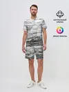 Мужской костюм с шортами / Деревянный