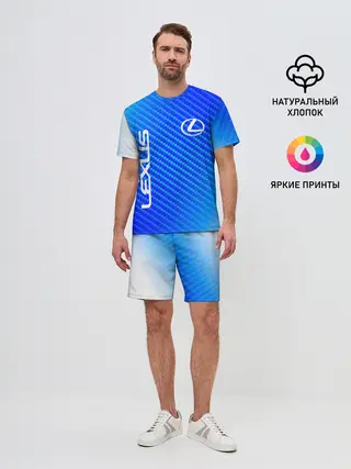 Мужской костюм с шортами / LEXUS / ЛЕКСУС