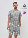 Мужской костюм с шортами / Архитектура