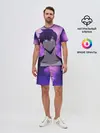 Мужской костюм с шортами / Поднятие уровня в одиночку