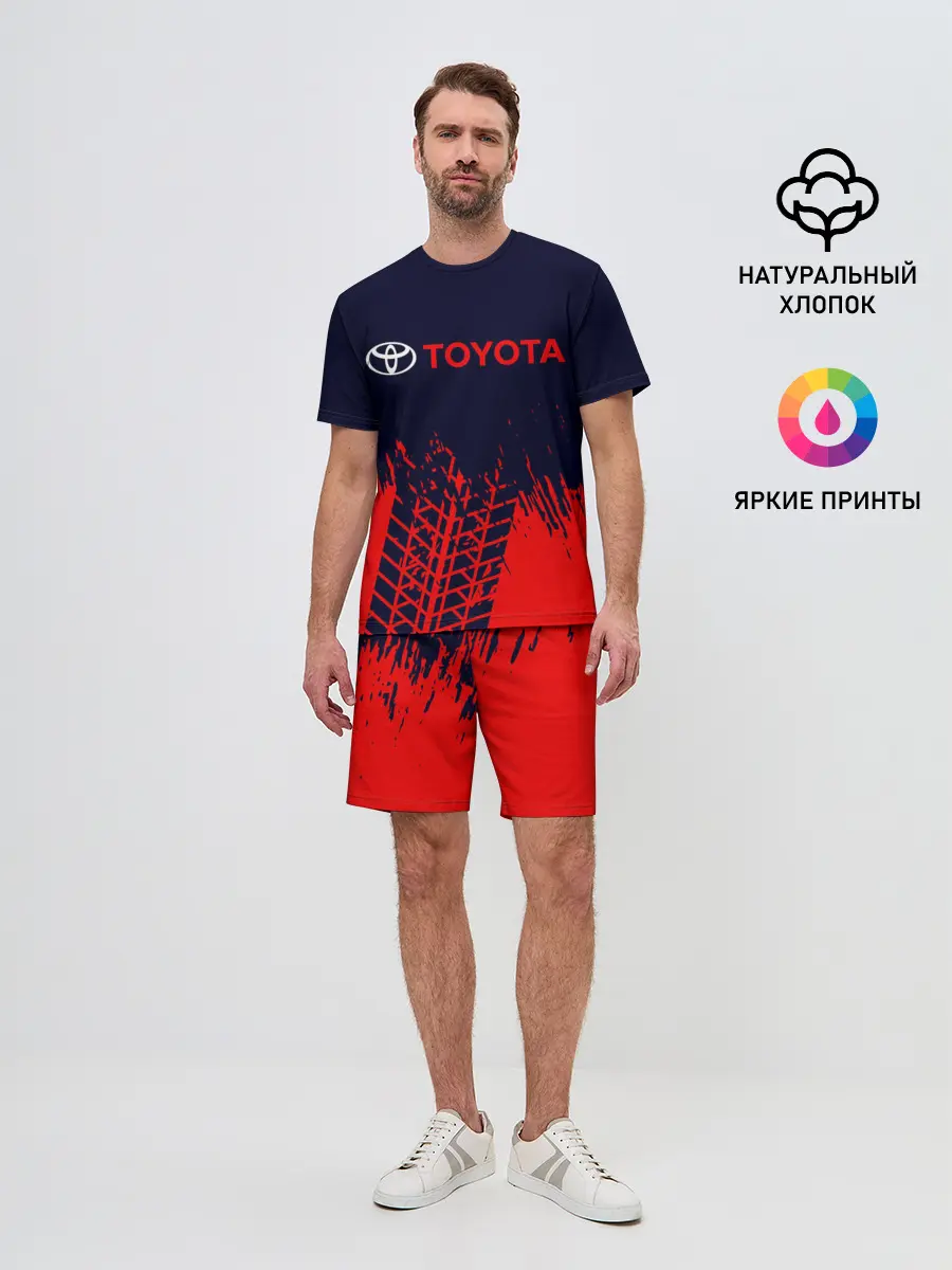 Мужской костюм с шортами / TOYOTA / ТОЙОТА