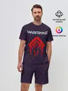 Мужской костюм с шортами / WARFRAME / ВАРФРЕЙМ