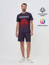 Мужской костюм с шортами / WARFRAME / ВАРФРЕЙМ