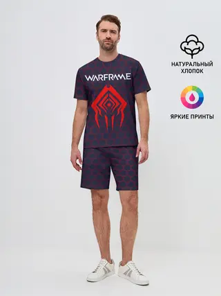 Мужской костюм с шортами / WARFRAME / ВАРФРЕЙМ