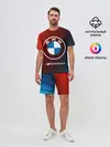 Мужской костюм с шортами / BMW / БМВ