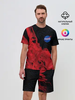 Мужской костюм с шортами / NASA / НАСА