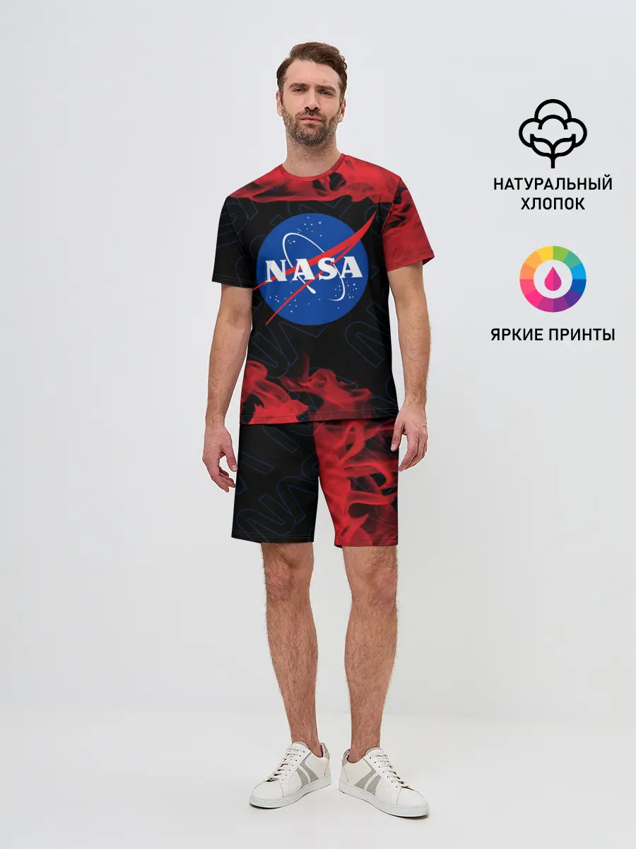 Мужской костюм с шортами / NASA / НАСА