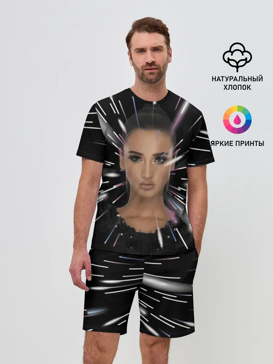 Мужской костюм с шортами / Ольга Бузова